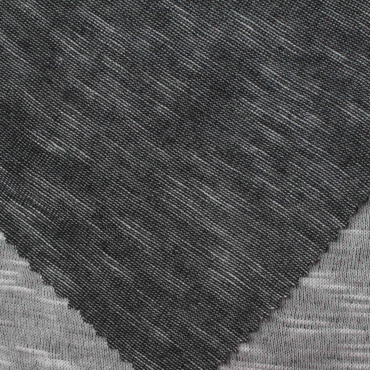 Dark Grey Marl Chunky Knit, Viscose-Poly, 170 gsm, 160 cm