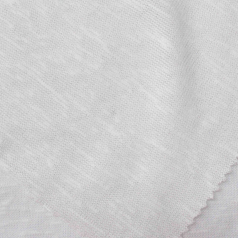 100% Polyester Chunky Knit Fabric, 125 gsm, 155 cm — White