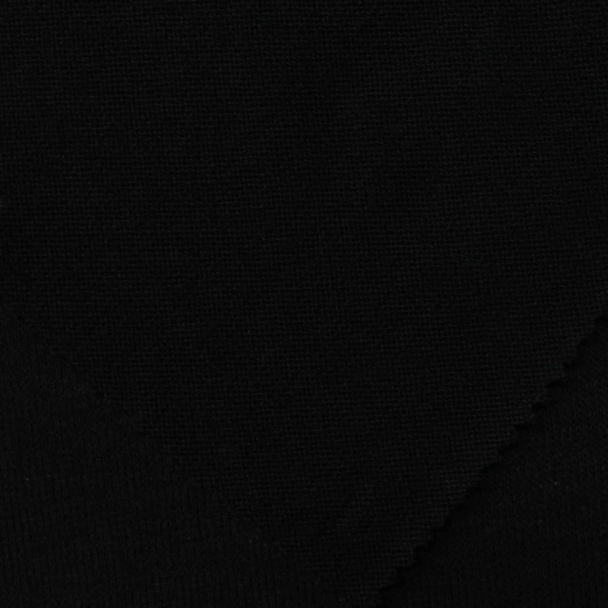 Viscose Polyester Stretch Jersey Knit Fabric, 180 gsm, 160 cm — Black, ref EF-224606
