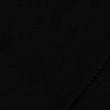 Viscose Polyester Stretch Jersey Knit Fabric, 180 gsm, 160 cm — Black