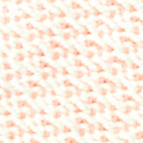 Light Pink Heathered-Marl Chunky Knit, Cotton-Poly