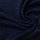 Dark Blue Marl Chunky Knit, Polyester