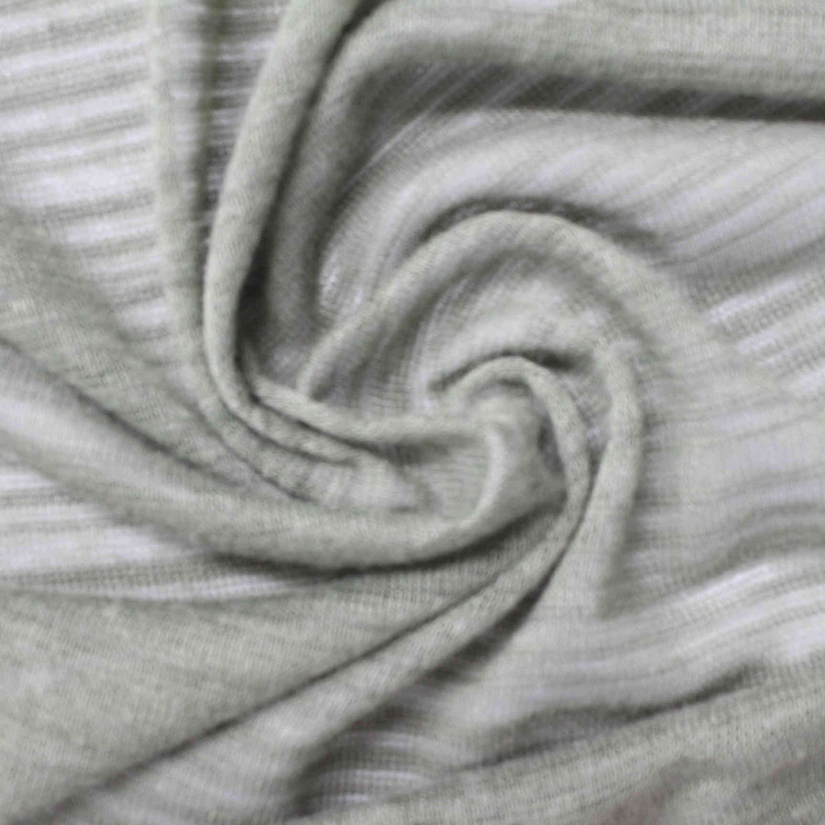Light Grey Marl Chunky Knit, Viscose-Poly, 102 gsm