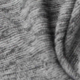 Grey Marl Chunky Knit, Polyester — texture
