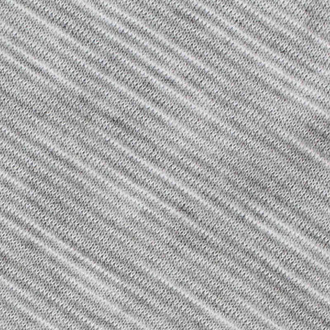 Light Grey Diagonal-Stripe Jersey Knit, Poly-Viscose