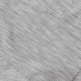 Light Grey Diagonal-Stripe Jersey Knit, Poly-Viscose