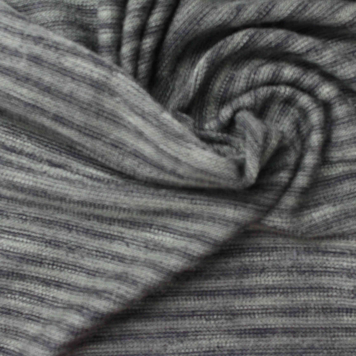 Light Grey Marl Chunky Knit, Viscose-Poly, 180 gsm, 165 cm