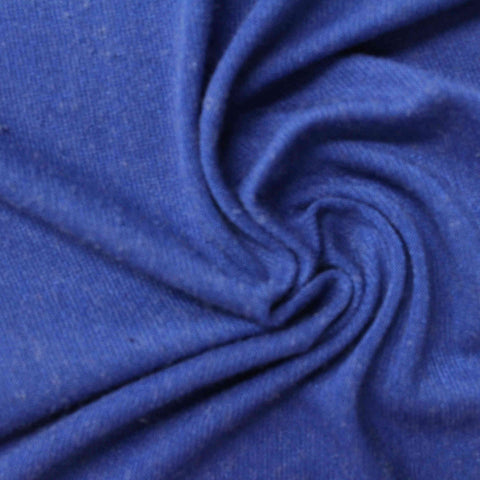 Blue Marl Chunky Knit, 206 gsm