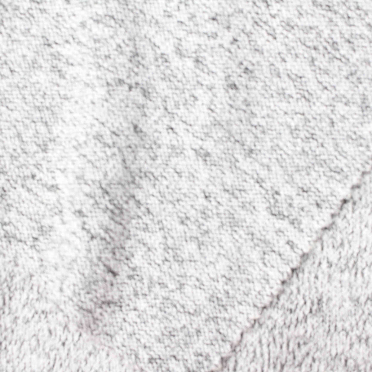 Light Grey Marl Chunky Knit, Polyester, 321 gsm