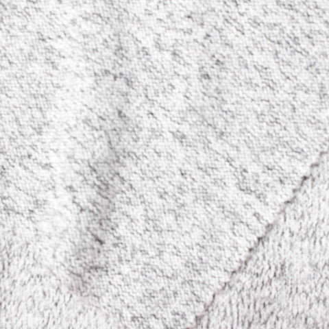 Light Grey Marl Chunky Knit, Polyester, 321 gsm