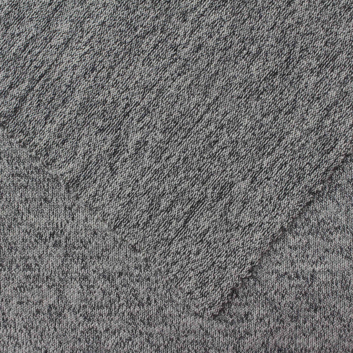 Grey Marl Chunky Knit, 193 gsm