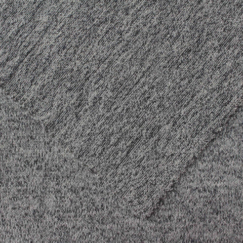 Grey Marl Chunky Knit, 193 gsm