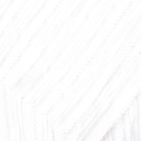 100% Polyester Chunky Knit Fabric, 196 gsm, 165 cm — White