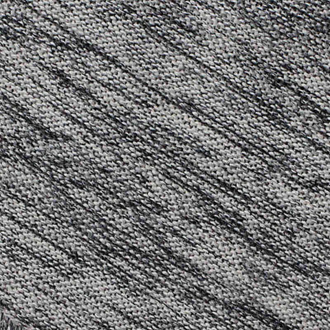 Dark Grey Marl Chunky Knit, Poly-Viscose, 209 gsm, 155 cm