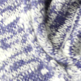 Purple Marl Chunky Knit, Viscose-Poly — texture