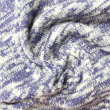 Purple Marl Chunky Knit, Viscose-Poly