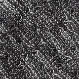 Dark Grey Marl Chunky Knit — texture
