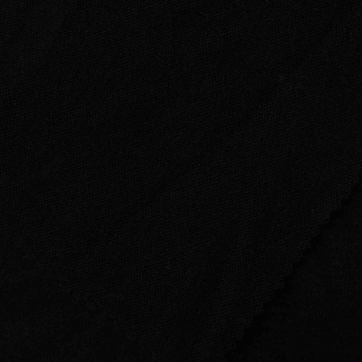 Chunky Knit Fabric, 261 gsm, 140 cm — Black