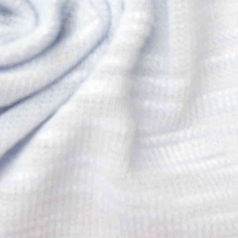 Light Blue Heathered-Marl Chunky Knit