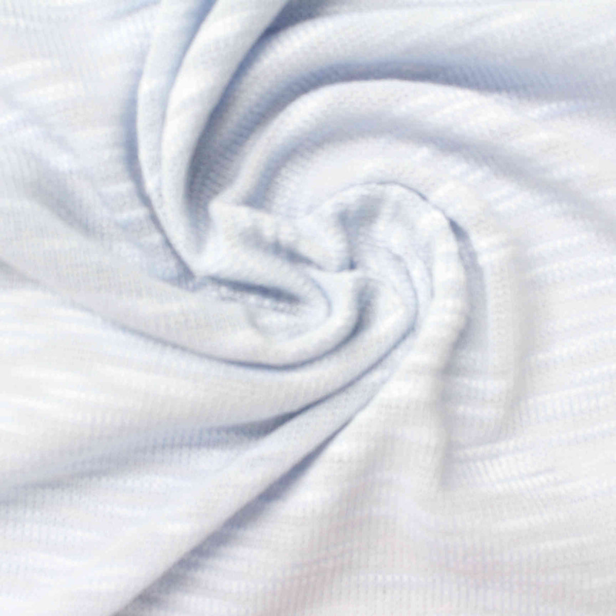 Light Blue Heathered-Marl Chunky Knit