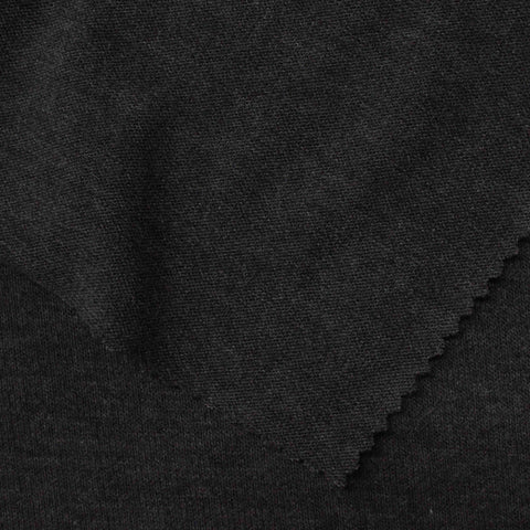 Dark Grey Marl Jersey Knit, 210 gsm