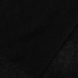 Chunky Knit Fabric, 152 gsm, 170 cm — Black