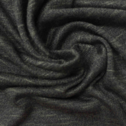 Dark Grey Marl Jersey Knit, 151 gsm