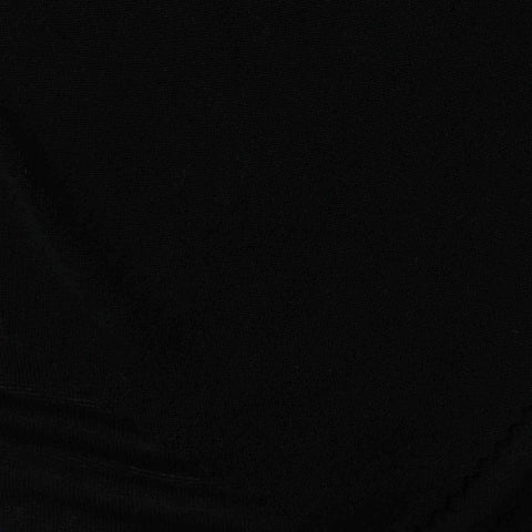 Viscose Stretch Jersey Knit Fabric, 125 gsm, 150 cm — Black