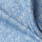 Blue Marl Chunky Knit, Poly-Viscose — texture