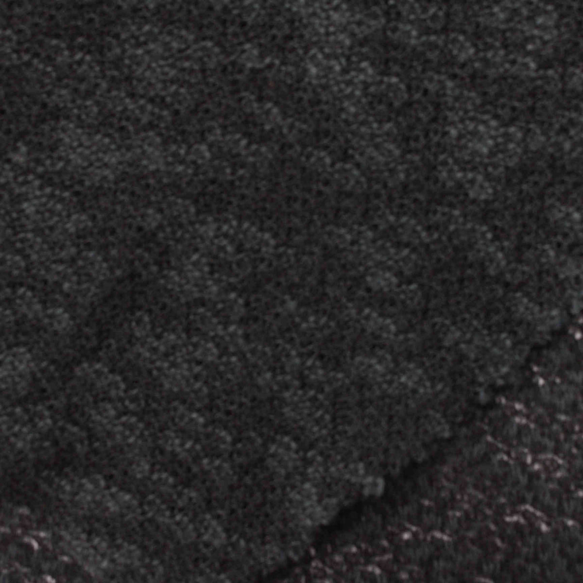 Dark Grey Marl Chunky Knit, Cotton-Poly, 197 gsm