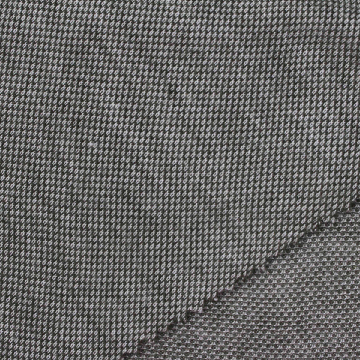 Grey Geometric Chunky Knit