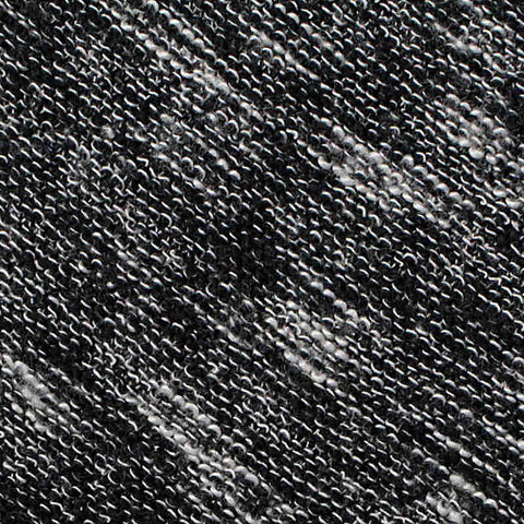 Black Marl Chunky Knit, 193 gsm