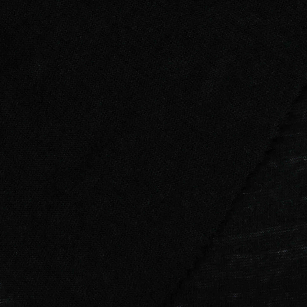 Jersey Knit Fabric, 135 gsm, 160 cm — Black