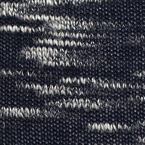 Navy Marl Chunky Knit, 170 gsm