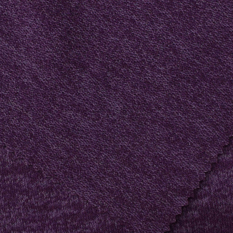 Purple Marl Chunky Knit, 250 gsm