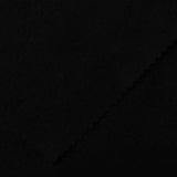 Chunky Knit Fabric, 208 gsm, 160 cm — Black