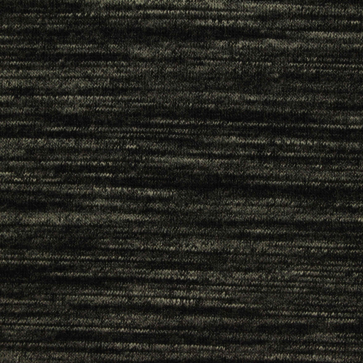 Dark Grey Marl Chunky Knit, Poly-Viscose, 204 gsm