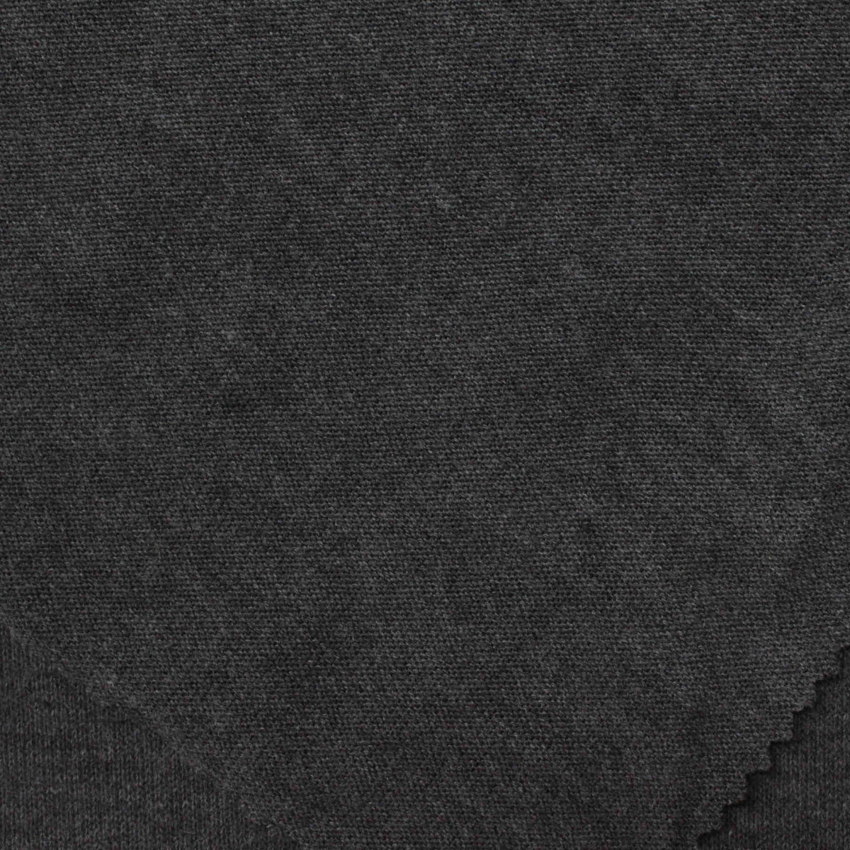 Dark Grey Marl Chunky Knit, 211 gsm