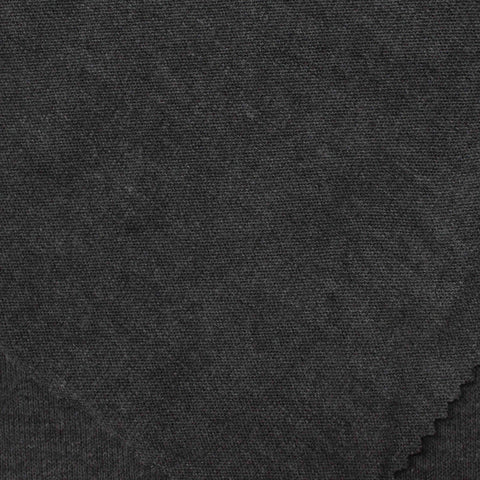 Dark Grey Marl Chunky Knit, 211 gsm