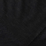 Chunky Knit Fabric, 152 gsm, 150 cm — Black