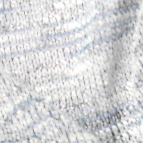 Heathered Grey Marl Chunky Knit, 190 gsm