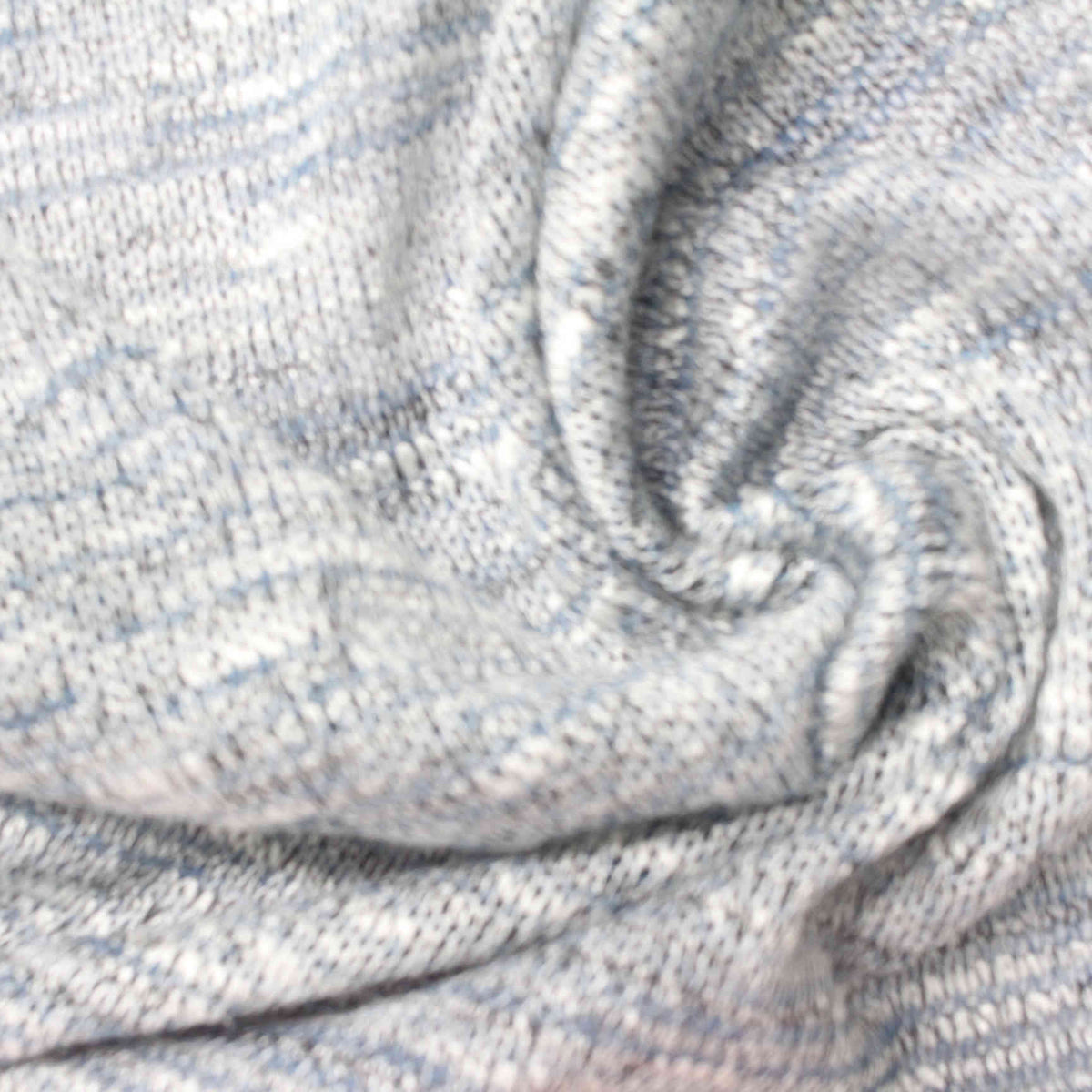 Heathered Grey Marl Chunky Knit, 190 gsm