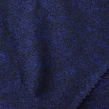 Blue Marl Chunky Knit, Viscose-Poly