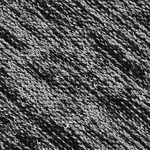 Black Marl Chunky Knit, 225 gsm
