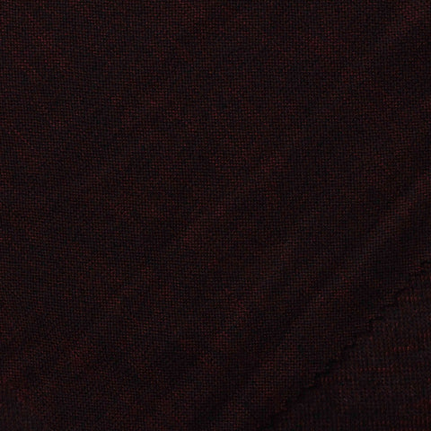 Dark Brown Marl Chunky Knit, Viscose-Poly, 143 gsm