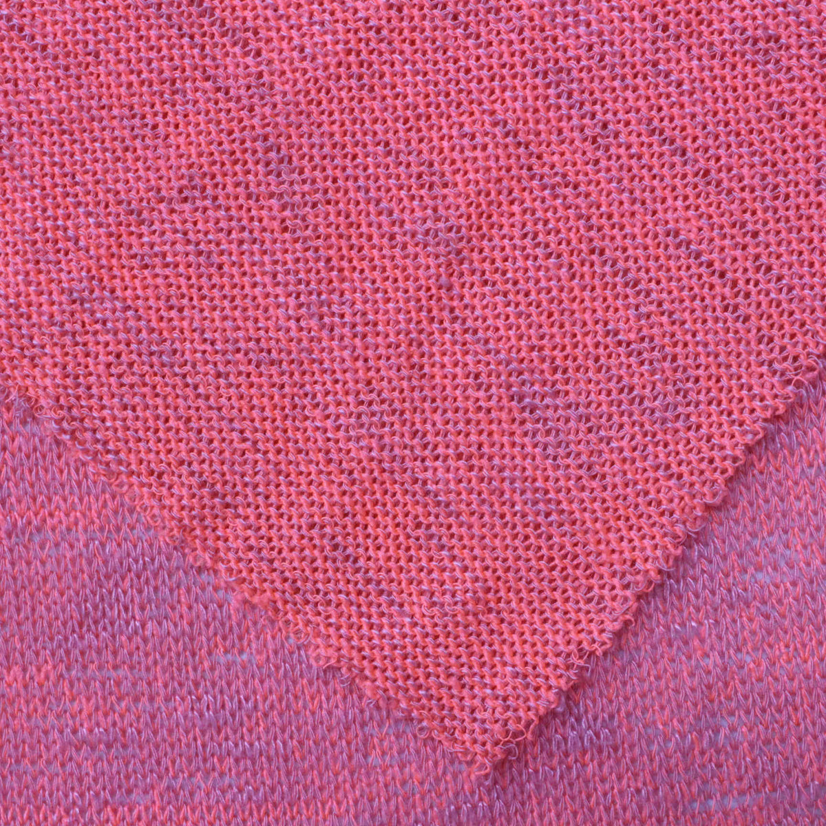 Chunky Knit Fabric, 210 gsm, 170 cm — Pink