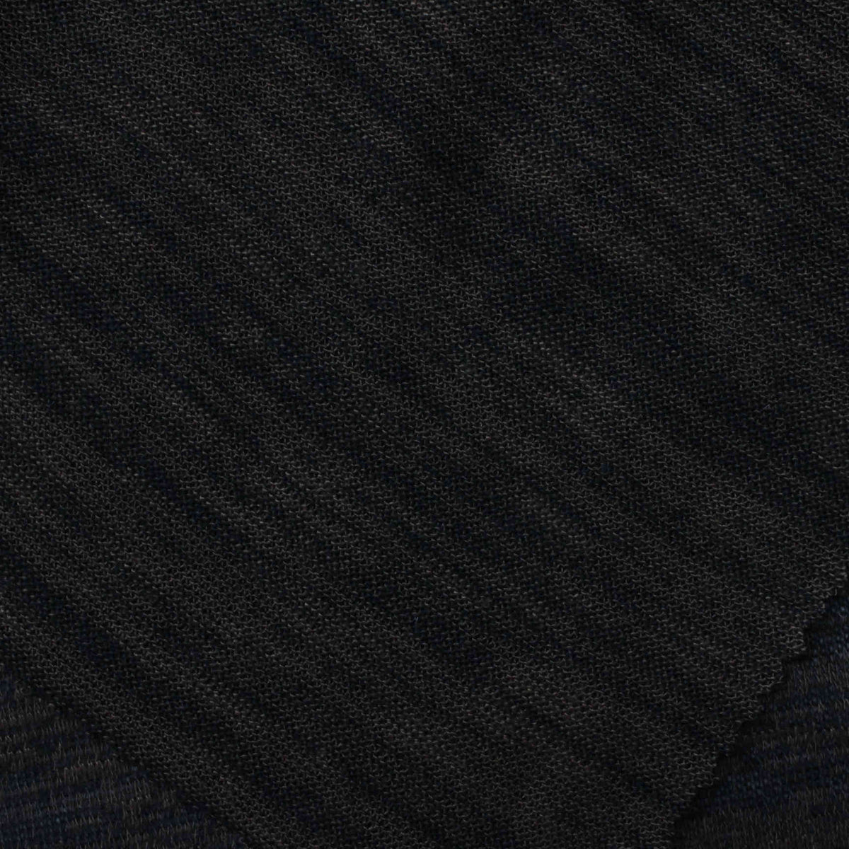 Navy Marl Chunky Knit, Viscose-Poly, 160 gsm