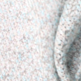 Heathered Grey Marl Chunky Knit, Polyester — texture
