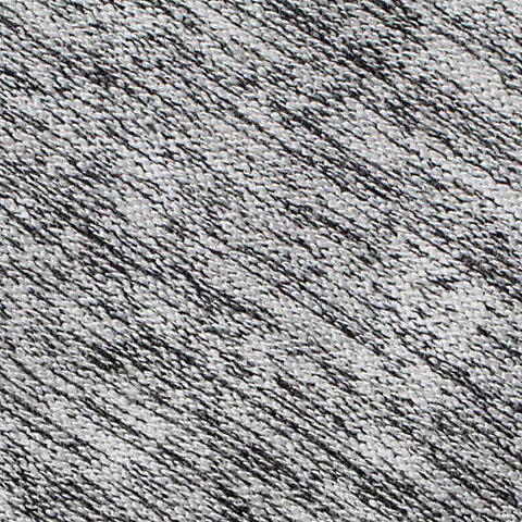 Black Marl Chunky Knit, Poly-Viscose, 221 gsm