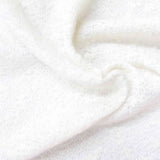Polyester Stretch Chunky Knit Fabric, 160 gsm, 200 cm — White